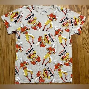 Nickelodeon Avatar The Last Airbender All Over Print Men’s Sz L New Without Tags
